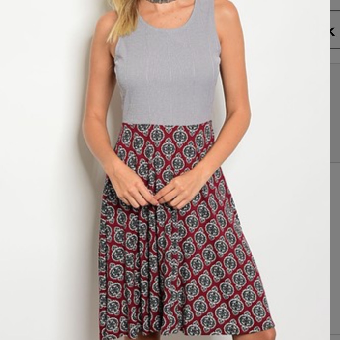 Patterned Sundress